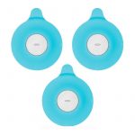 OXO Tot Silicone Tub Drain Stopper- Aqua (Set of 3)