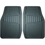 Armor All Custom Accessories 78831 2-Piece Grey All Season Truck/SUV Rubber Floor Mat