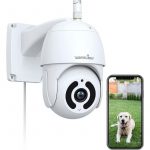 Security Camera Outdoor,Wansview 1080P Pan