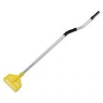 Rubbermaid Commercial 54"-66" Ergonomic Wet Mop Handle with Side-Gate Head, (FGH124000000)