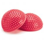Merrithew Balance & Therapy Dome, Pair (Red), 6.5 inch / 16.5 cm Each